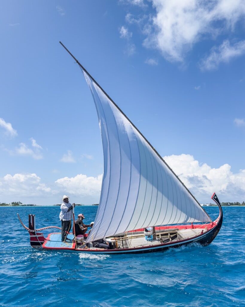 a sailboat on the water